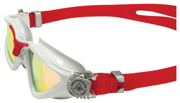 Swim goggles Aquasphere Kayenne Grey/Red - Red Mirror Lenses