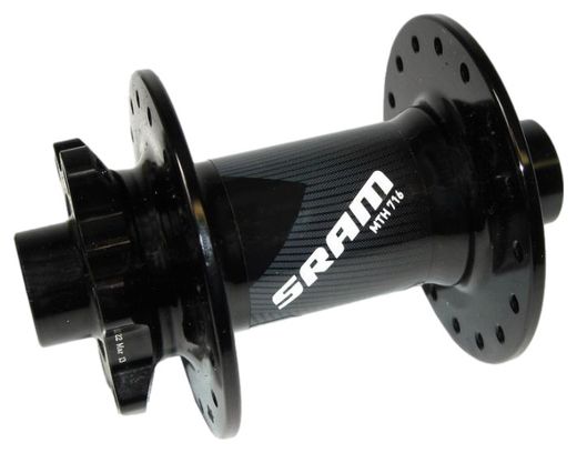 Buje delantero Sram MTH 700 | 32 Agujeros | 15x100 mm | 6 Agujeros | Negro