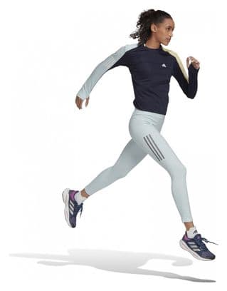 Maillot à manches longues de course à pied à blocs de couleurs femme adidas Own the Run