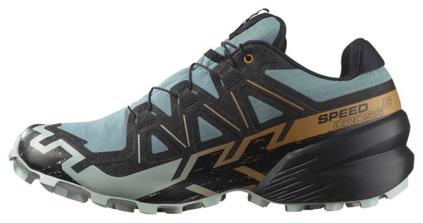 Salomon Speedcross 6 GTX Trail Running Shoes, Blue/Black, Men's
