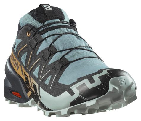 Salomon Speedcross 6 GTX Trail Running Shoes, Blue/Black, Men's