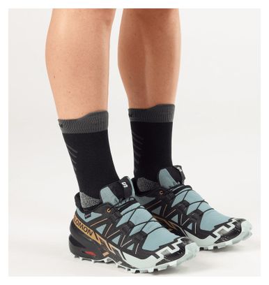 Salomon Speedcross 6 GTX Trail Running Shoes, Blue/Black, Men's