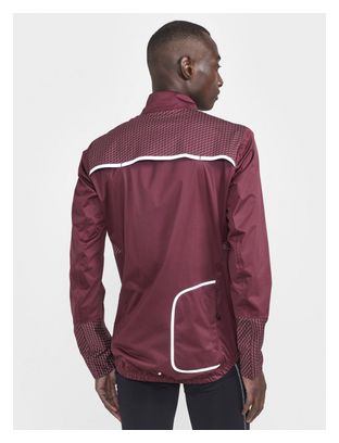 Veste Imperméable Craft ADV Bike Hydro Lumen Rouge Homme