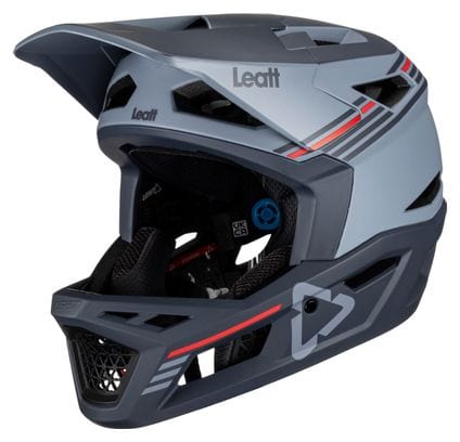 Leatt Gravity 4.0 Titanium Full Face Helmet Grey