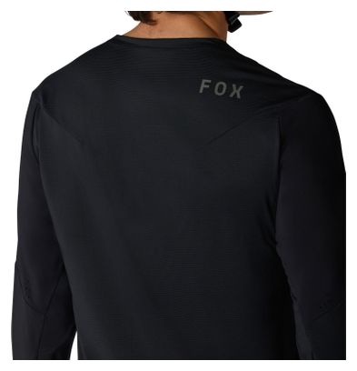 Camiseta de manga larga Fox Flexair negra para hombre