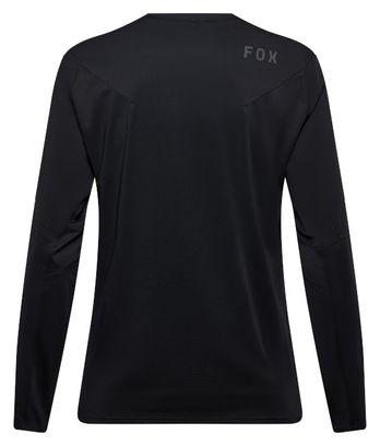 Camiseta de manga larga Fox Flexair negra para hombre