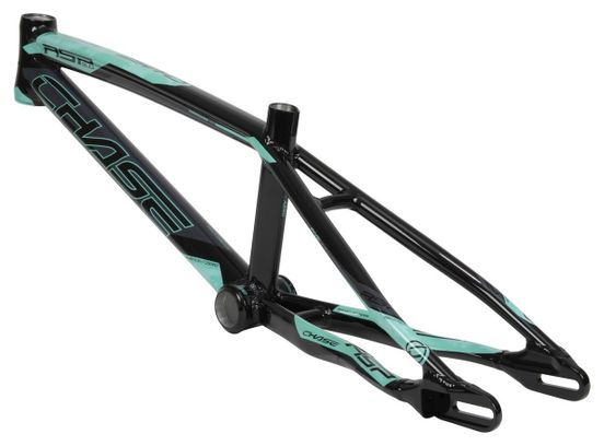 Chase RSP 5.0 Aluminium BMX Frame Zwart / Turquoise Blauw 2023