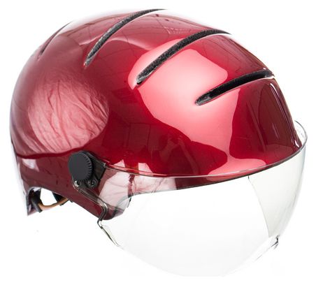 Casco Kask Lifestyle rojo oscuro