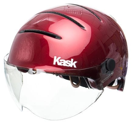 Kask Lifestyle Helm Dunkelrot