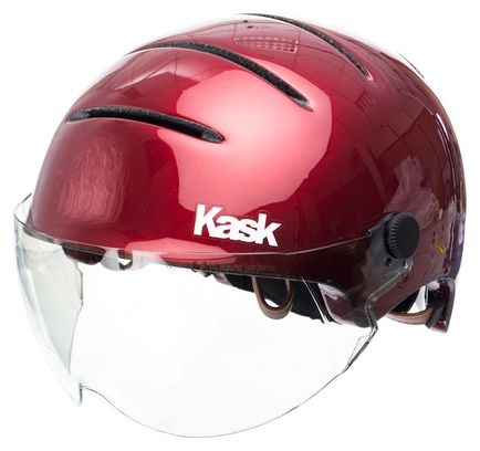 Casco Kask Lifestyle Rosso scuro