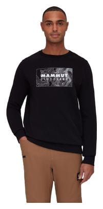 Mammut Core Crew Neck Langarm Sweatshirt Schwarz