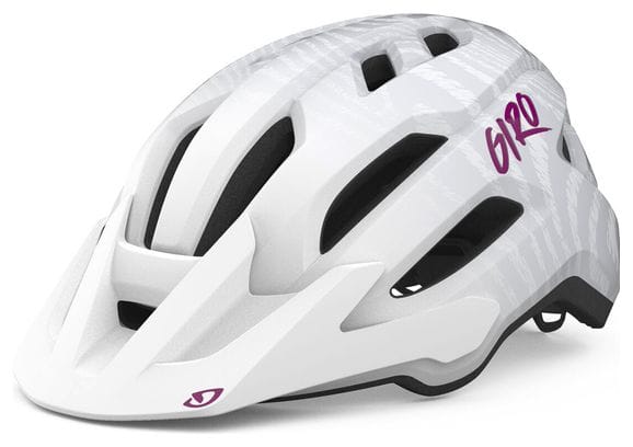 Casque Enfant Giro Fixture II Blanc Mat Rose Ripple Unique (54-61 cm)