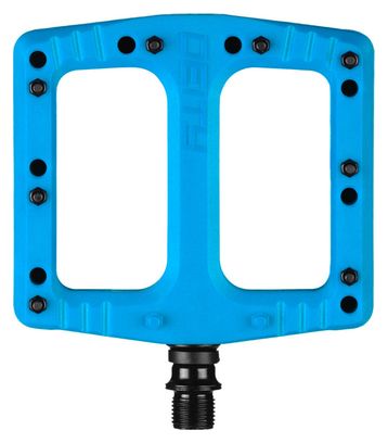 Paire de Pédales Plates Deity Deftrap Bleu