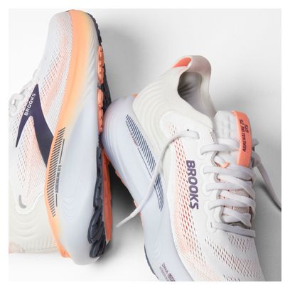 Zapatillas de running Brooks Adrenaline GTS 25 Blanco/Rosa/Morado para mujer