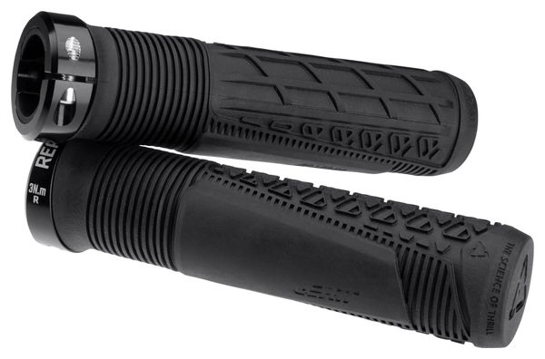 Leatt ReaFlex 6.0 Thin 29 mm Handlebar Grips, Black