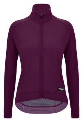 Santini RTR Ladies Long Sleeve Jacket Bordeaux