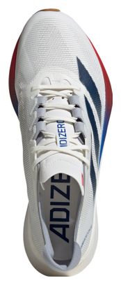 Chaussures adidas adizero Boston 12 Blanc Bleu Homme