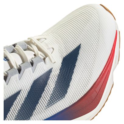 Chaussures adidas adizero Boston 12 Blanc Bleu Homme