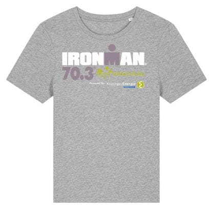 Ironman 70.3 Kraichgau Kurzarm T-Shirt Grau Damen