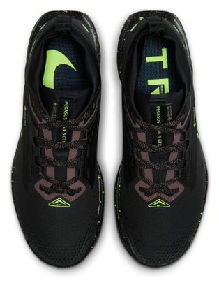 Nike Pegasus Trail 5 GTX Zwart/Bruin/Groen Damesschoenen