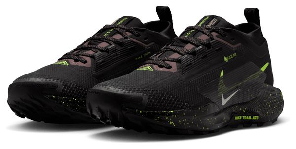 Nike Pegasus Trail 5 GTX Zwart/Bruin/Groen Damesschoenen