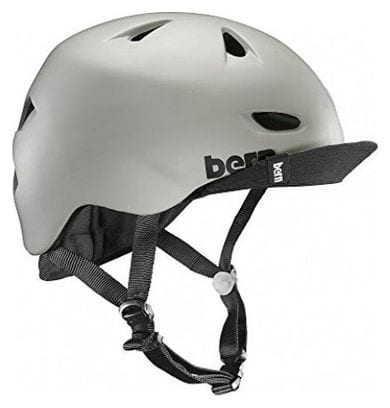 Bern Brentwood 2.0 Matte Beige Helmet with Visor
