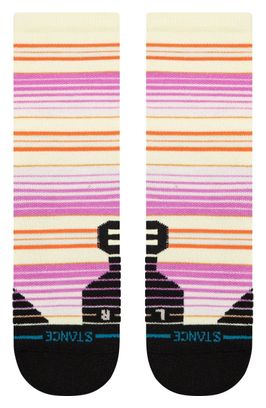 Stance Performance Rockford Mid Wool Pink/Beige Socks