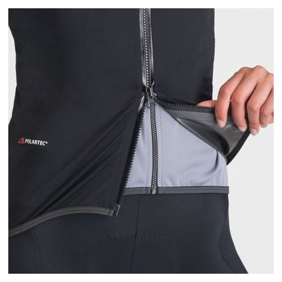 Dames Jas met lange mouwen Sportful Fiandre Aqua Zwart