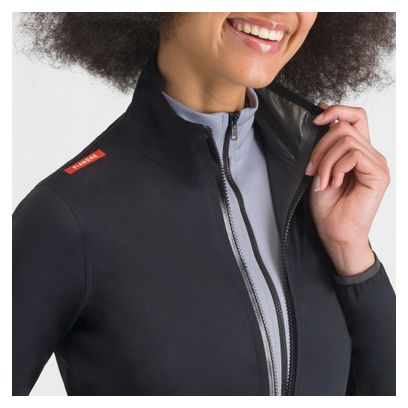 Dames Jas met lange mouwen Sportful Fiandre Aqua Zwart