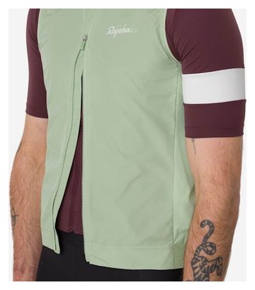 Gilet Rapha Core Uomo Verde/Bianco