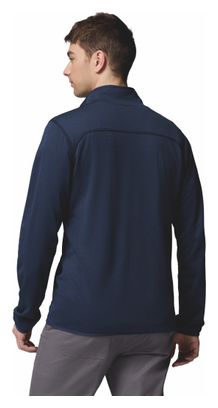 Columbia Essential Hike Grid Fleecejack Donkerblauw