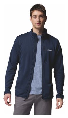 Columbia Essential Hike Grid Fleecejack Donkerblauw