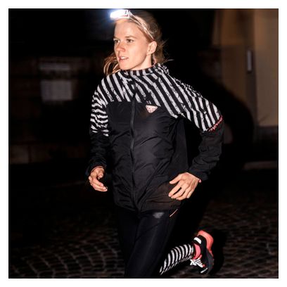 Veste coupe-vent Dynafit Trail Reflective Noir Femme