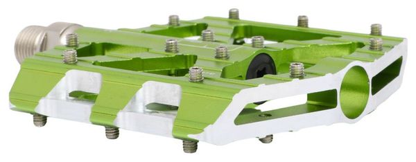 Pédales Plates BMX SD Flatpedal V2 Expert Vert