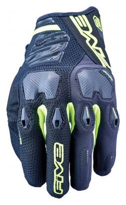 Five Gloves Enduro 2 Handschoenen Zwart / Fluo Geel