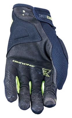 Gants Five Gloves Enduro 2 Noir / Jaune Fluo