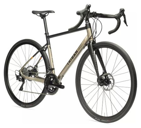 Gravel Bike TRIBAN 520 RC Shimano 105 11V Negro / Gris