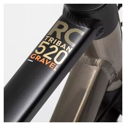 Gravel Bike TRIBAN 520 RC Shimano 105 11V Black / Gray