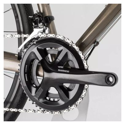 Gravel Bike TRIBAN 520 RC Shimano 105 11V Black / Gray