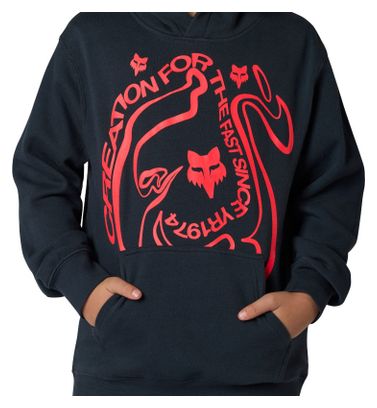 Felpa con cappuccio Fox Vision Junior blu scuro per bambini