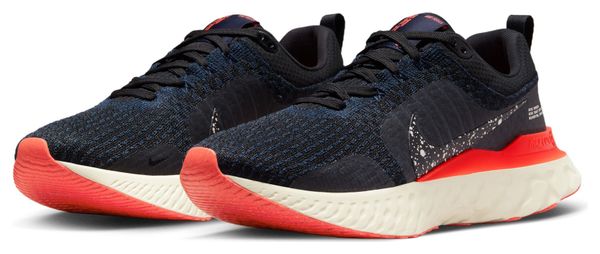 Chaussures de Running Nike React Infinity Run Flyknit 3 Noir Rouge