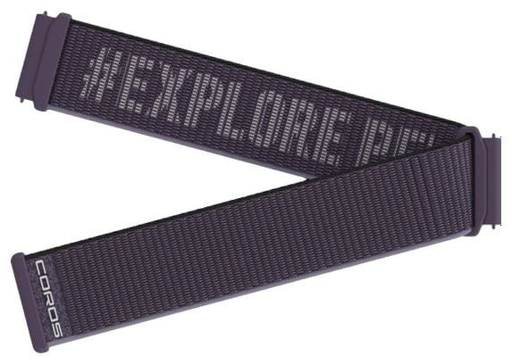 Pulsera nylon 22mm COROS Apex 2 Pro Violeta