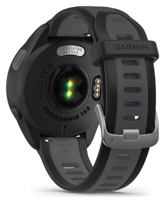Reloj deportivo Garmin Forerunner 165 Negro Gris Pizarra