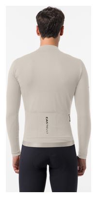 Castelli Thermowoven Men's Long-Sleeve Jersey, Gray