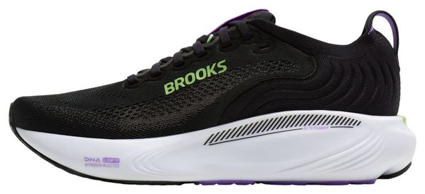 Brooks Adrenaline GTS 25 Women's Running Shoes - Black/Purple/Green