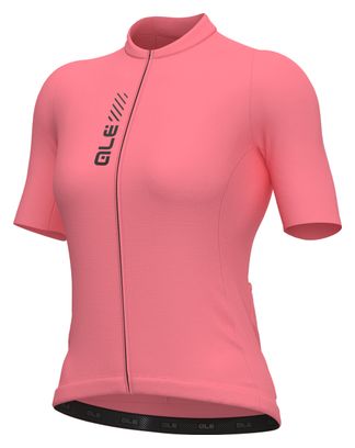 Maillot de manga corta para mujer Alé Color Block Rosa