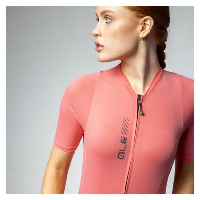 Damen Alé Color Block Kurzarmtrikot Rosa