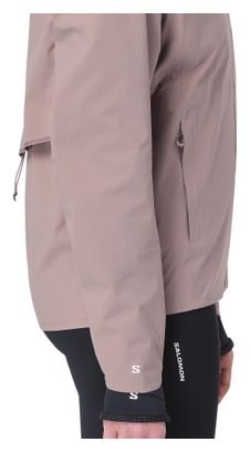 Salomon Bonatti Waterproof Jacket, Purple, Women's