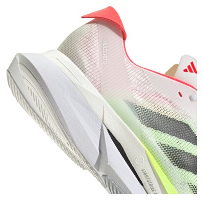 Chaussures adidas adizero Boston 12 Blanc Noir Rouge Femme