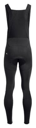 Men's Vaude Kuro Warm Black Bib shorts